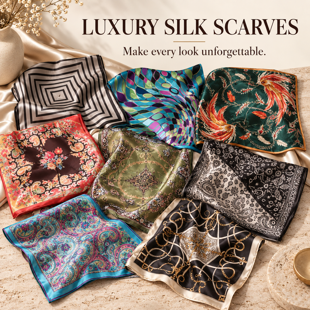 Silk Scarves