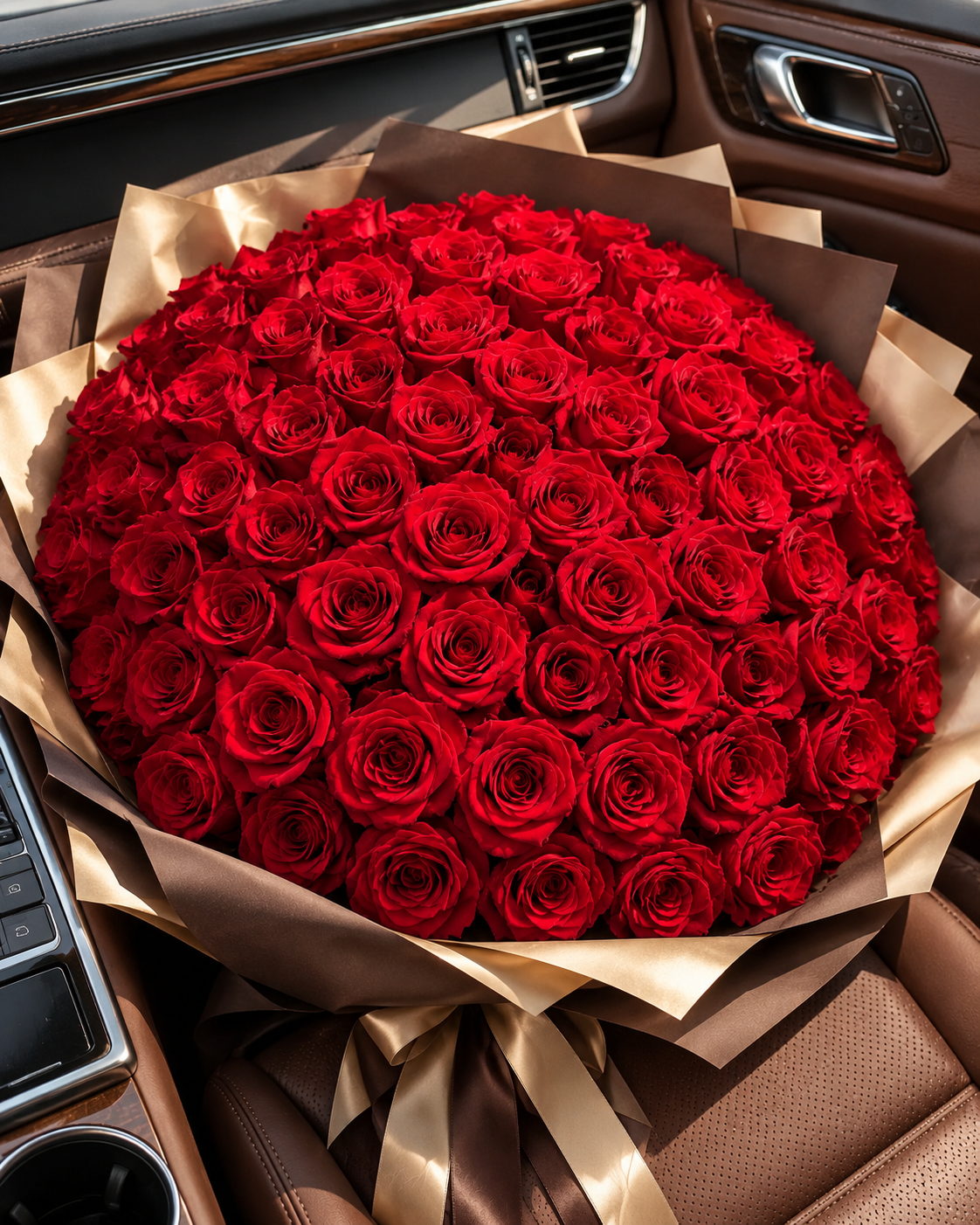 100 Long Stem Roses