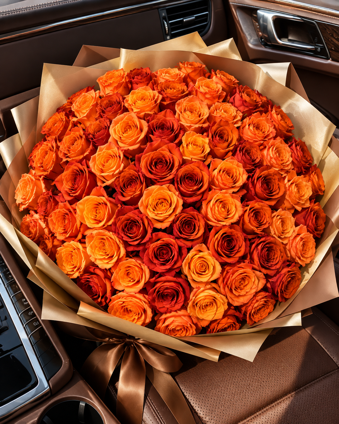 100 Long Stem Roses