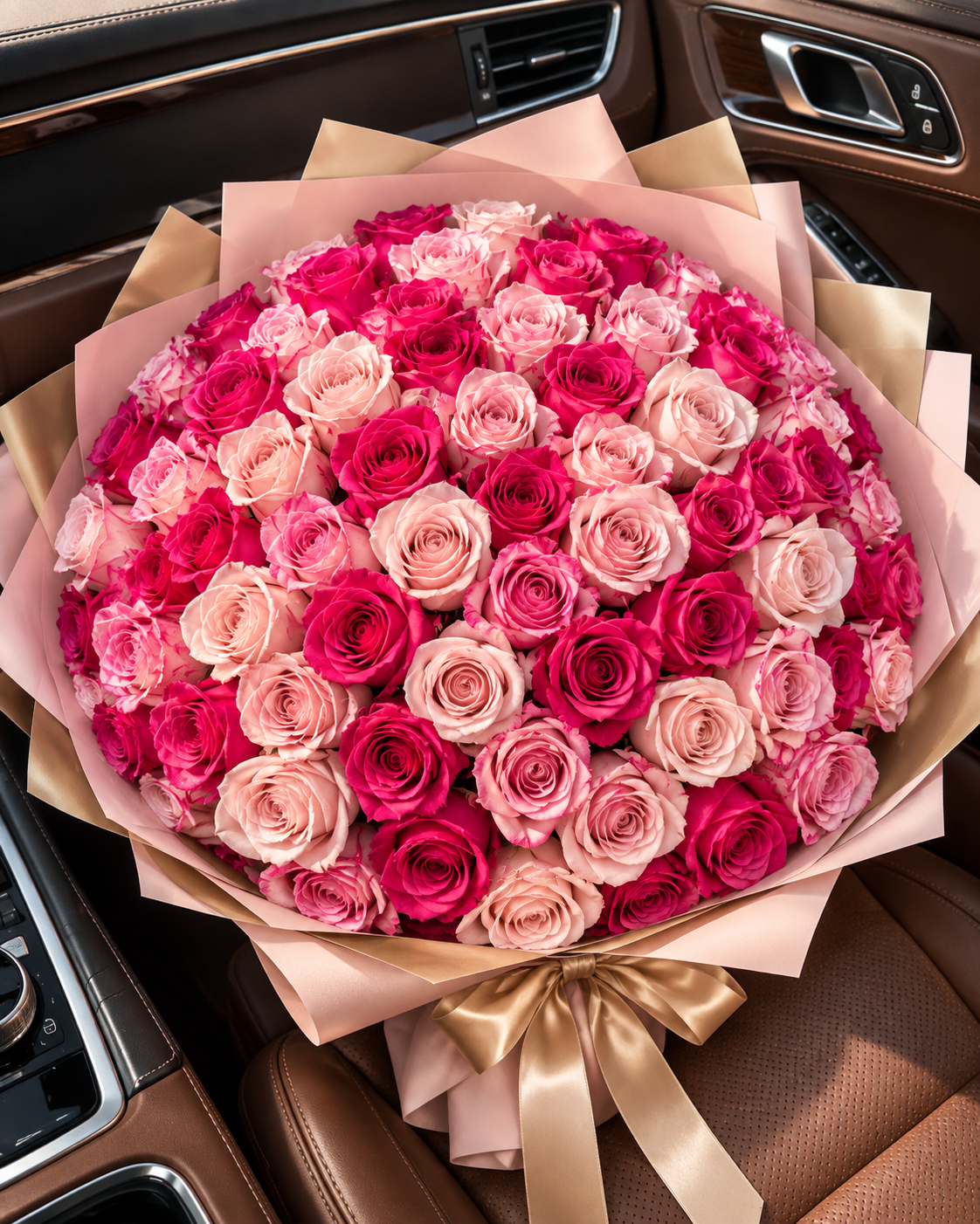100 Long Stem Roses